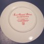1993 Special Christmas Delivery Avon plate Santa Claus sleigh porcelain china 22K gold trim, box