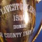 Bakelite Brass 3 trophies Sumner County Fair Best Livestock Exhibit 1954, 56, 57 loving cup