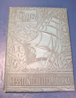 1942 The Lark Hesston College Journal college and Bible school yearbook Kansas Ks. Mennonite