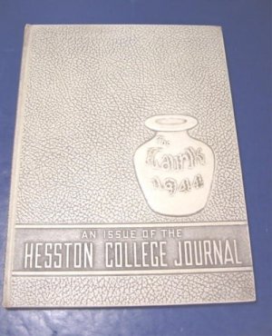 1944 Hesston College Journal The Lark yearbook college and Bible school Kansas Ks. Mennonite