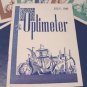 The Optimeter Magazine 1939-1940 reflections poems, Morris Sprinker Mortuary, Newton Kansas Ks.