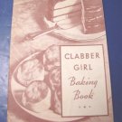 Clabber Girl 1934 Baking Powder vintage cook book recipe cooking tips cookbook advertising