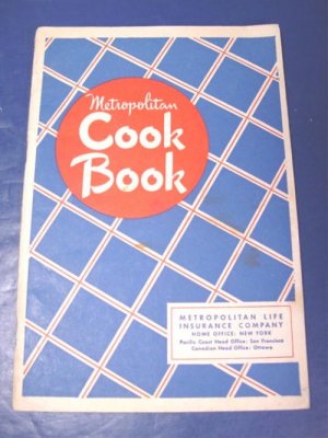 Metropolitan Life Insurance 1948 vintage recipe cook book cookbook recipes
