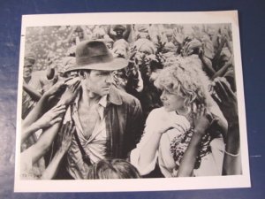 Harrison Ford Kate Capshaw TD-1808 Temple of Doom Indiana Jones photograph black white photo 1908s