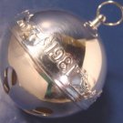 1981 Wallace Silversmiths silverplate horse sleigh bell silver Christmas ornament 11th annual