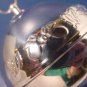 1982 Wallace Silversmiths sleigh bell Christmas skates silver ornament 12th annual silverplate