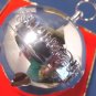 1988 Wallace Silversmiths silver Christmas sleigh bell bells balls ornament 18th annual silverplate