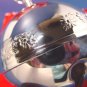 1991 Wallace silver Silversmiths Poinsettia silverplate Christmas ornament sleigh bell 21st annual