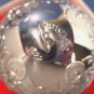 1982 Towle silversmiths silver sleigh bell ornament Christmas candles silverplate 3245
