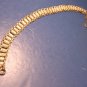 Ornate sword hanger chain silverplate brass metal vintage ISET maybe Masonic Fraternal