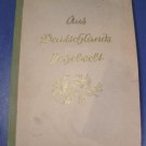 Antique 1936 German 200 birds cigarette color trade cards album Aus Detschlands Vogelwelt book