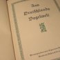 Antique 1936 German 200 birds cigarette color trade cards album Aus Detschlands Vogelwelt book