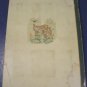 Antique 1938 German 124 animals color cigarette trade cards album Uus Wald Und Flur book
