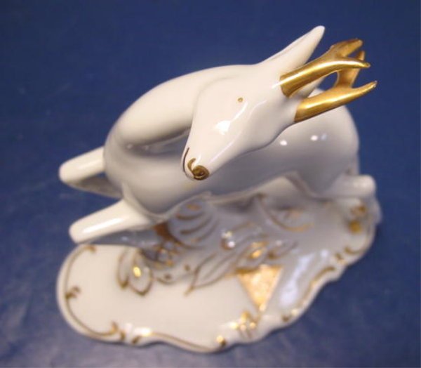 royal dux deer figurine