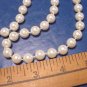 Parisian Impression Avon vintage 1987 pearlesque necklace cream ivory color faux pearls 38 inch
