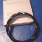 Vintage Avon Modern Art bangle bracelet 1986 black plastic with box