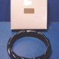 Vintage Avon Modern Art bangle bracelet 1986 black plastic with box