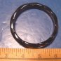 Vintage Avon Modern Art bangle bracelet 1986 black plastic with box