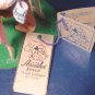 Annalee Doll Society Logo vintage 1995 kid goin fishin Huck Finn boy fishing pole felt Mobilitee