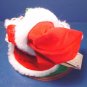 1994 vintage Annalee Mobilitee Doll Society logo kid Santa Claus costume boy, cookie, felt