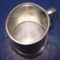 Vintage Sheffield English pewter ABC baby mug childs cup alphabet letters numbers, England