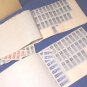 WWII World War II 1943 ration stamps 3 coupon book books envelope, Frank Laura Hadsell Chapman, KS.