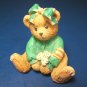 Cherished Teddies Kathleen Luck Found Me a Friend in You Irish bear figurine 1993 Enesco 916447