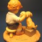 Goebel Clean Bill of Health Berta Hummel porcelain china figurine BH81 1999 boy figure puppy dog