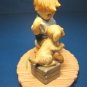 Goebel Clean Bill of Health Berta Hummel porcelain china figurine BH81 1999 boy figure puppy dog