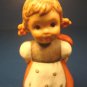 Berta Hummel Goebel For the One I Love porcelain china figurine BH 5/B 1996 girl valentine heart