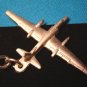 Pewter U-2 USAF CIA spy surveillance plane keychain military airplane aircraft Sparta key ring