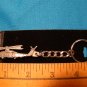 Pewter Helicopter keychain army military aircraft transport Sparta handcrafted aviation key ring