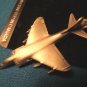 Pewter Harrier British jump jet keychain airplane aircraft military keyring aviation key ring