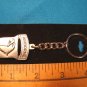 Sparta Pewter Airborne eagle keychain military medallion pendant keyring handcrafted in Canada