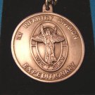 Pewter 1st First Infantry Division Expeditionary keychain Big Red One Victory Army military keyring