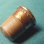 Sterling Silver Thimble star pattern vintage seamstress sewing size number nine 9