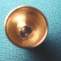 Sterling Silver Thimble star pattern vintage seamstress sewing size number nine 9