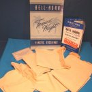 1948 stockings Bell-Horn elastic tropical weight surgical vintage hose hosiery Wichita drug store
