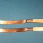 Sterling silver mother of pearl Landers Frary Clark knife 2 antique butter fruit knives Aetna Works
