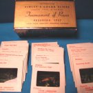 1957 Tournament of Roses slides Pasadena Finleys color parade floats 72 Famous Firsts in Flowers