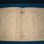 June 1951 ship dinner menu flower cart SS Uruguay Moore-McCormack Lines ocean liner cruise Trinidad