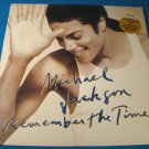 Michael Jackson 1991 Remember the Time Black or White Silky Soul 12" Epic 33 1/3 vinyl record LP