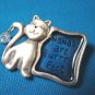 Nanas are purrfect cat brooch pin for Grandma Grandmother by TC fashion jewelry pewter like metal
