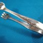 Oneida sugar cube tongs Meadowbrook Heather 1881 Rogers silverplate 1936 silver plate tableware