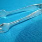 Oneida sugar cube tongs Meadowbrook Heather 1881 Rogers silverplate 1936 silver plate tableware
