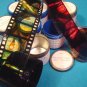 Steel Iron 8 rolls Filmstrip 35mm school educational celluloid projector film 50s 35 mm movies