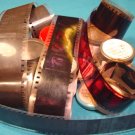Snakes Rats Flies 6 rolls Filmstrip 35mm school educational celluloid projector film 50s 60s movies