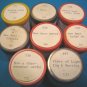 Heat Light 8 rolls Filmstrip 35mm school educational celluloid projector film 50s 60s 35 mm movies