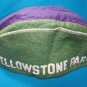 Yellowstone National Park felt hat Old Faithful Great Falls child beanie cap vintage 50s souvenir