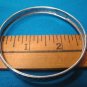 Bracelet sterling silver bangle cuff flower design vintage estate jewelry wardrobe accessory